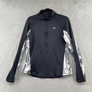 Under Armour long sleeve half zip track jacket pullover womens running training